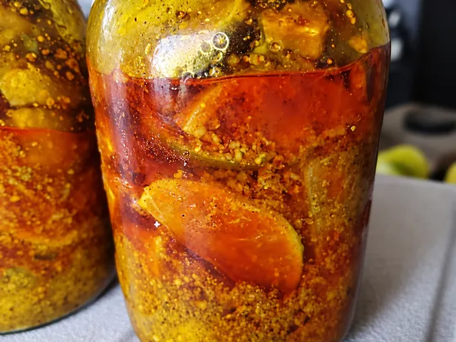 Arno’s lime pickle in a jar