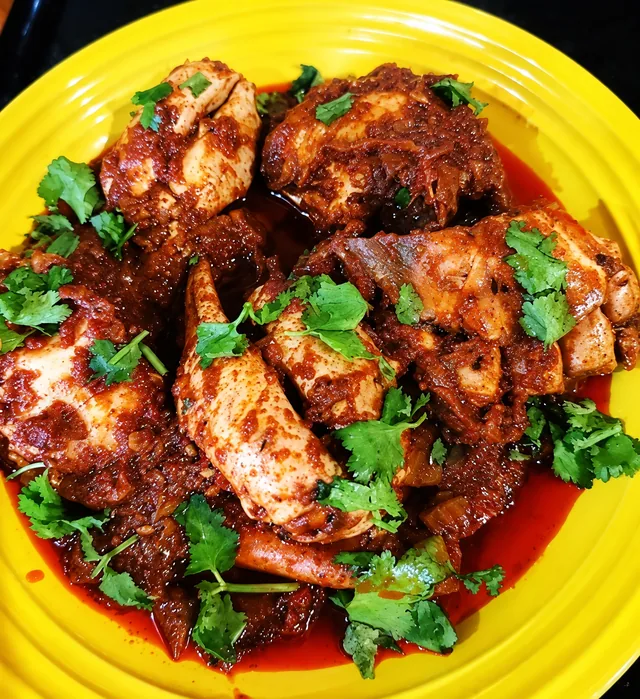 Aunty Maurine’s crab curry on a plate