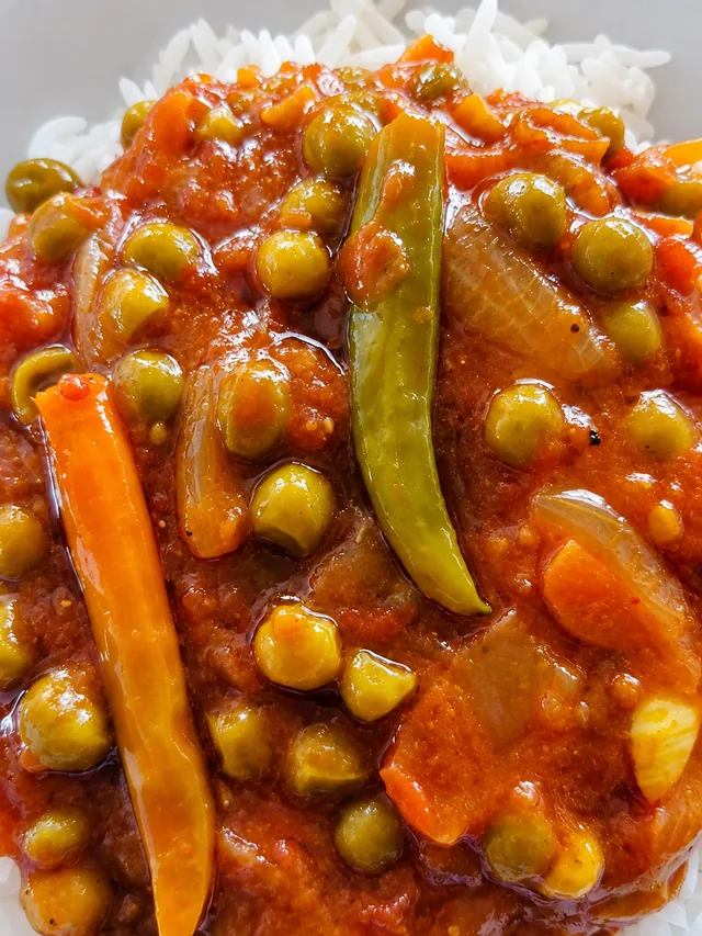 Hot peas chutney
