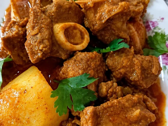 Jenn’s Durban mutton curry with potatoes