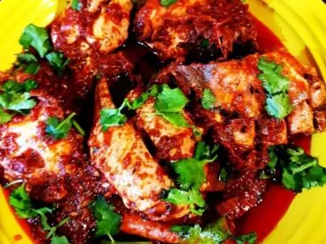 Aunty Maurine’s crab curry on a plate