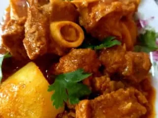 Jenn’s Durban mutton curry with potatoes