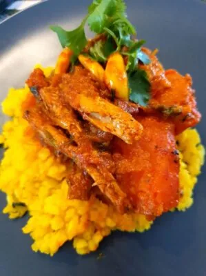 Tinned Fish & Potato Curry