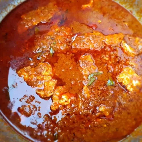 Red Hot & Spicy Durban Fish Curry