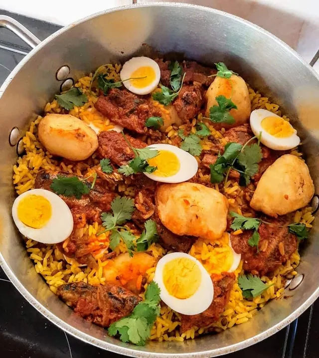 Absolutely delicious Tinfish Breyani