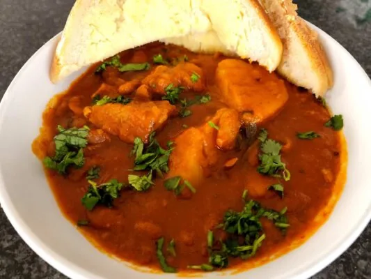 Durban Style Pork & Sugar Bean Curry