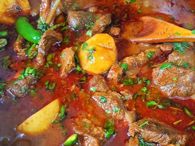 Shereen’s beef curry with potatoes