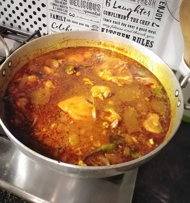 Chicken Curry Cooked to Perfection