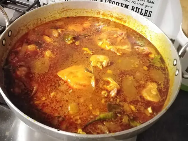 Chicken Curry Cooked to Perfection