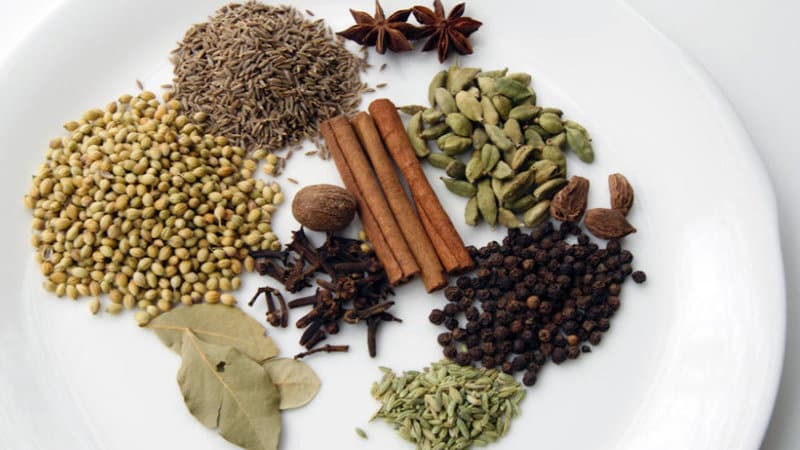 Garam shop masala is