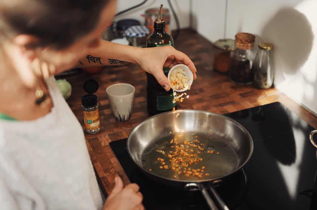 tempering spices for curry oil smoke point