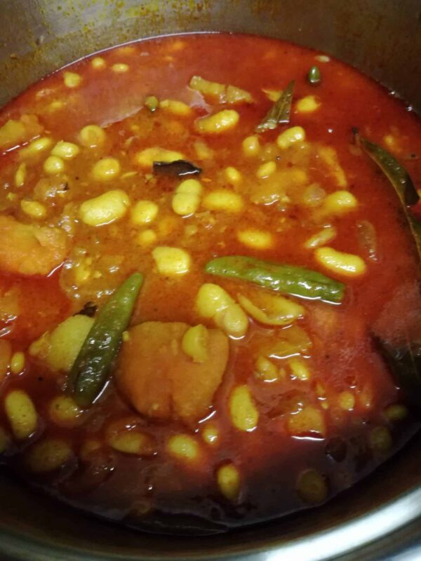 broad bean curry recipe