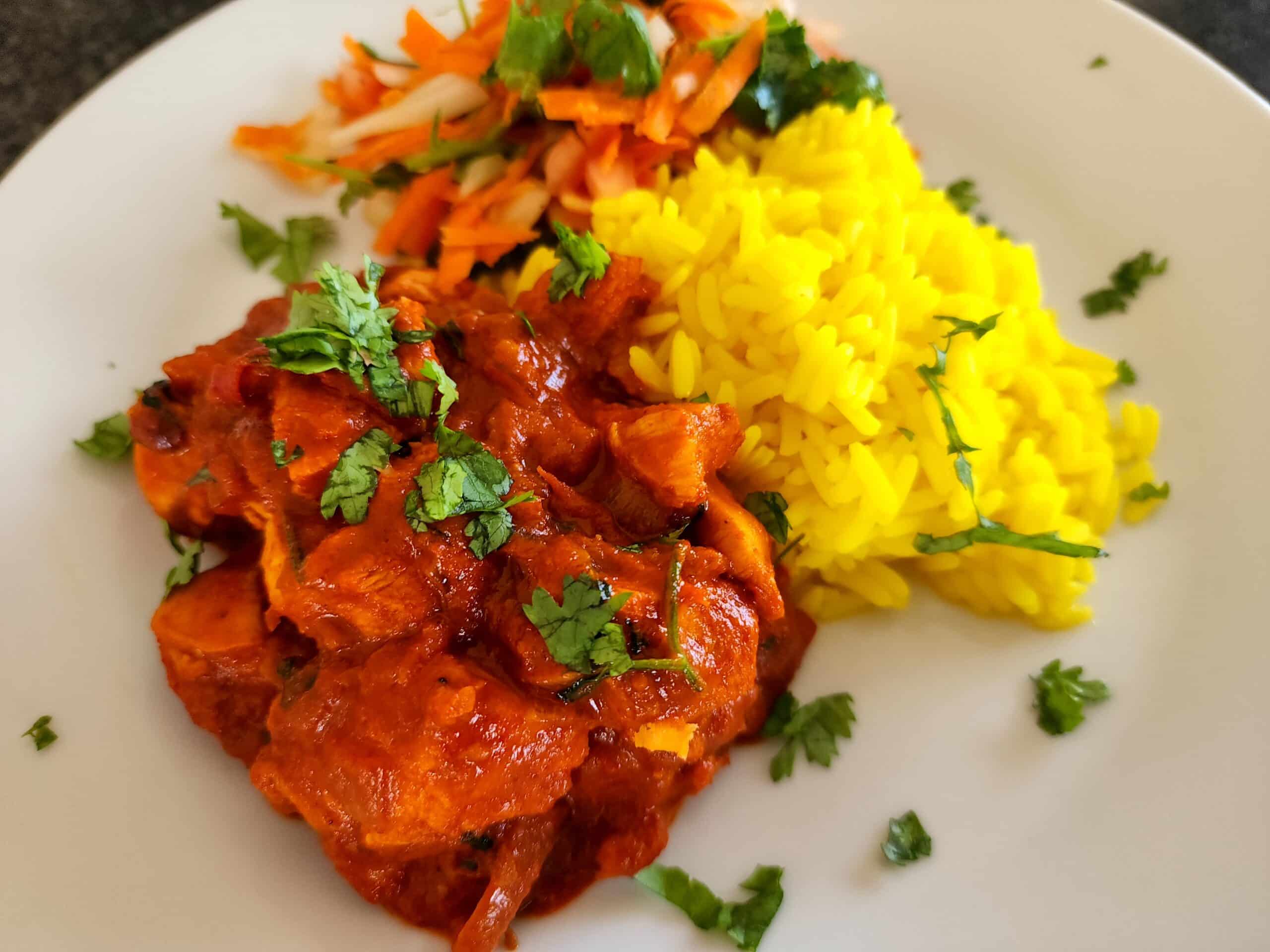 Let's Burn Away The Tummy Bug with a Super Hot Chicken Curry