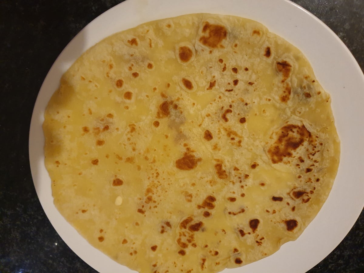 The Original Battered & Deep Fried Mutton Curry Roti