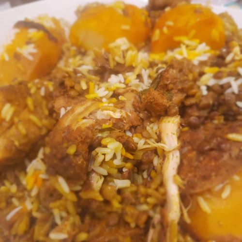 lamb breyani recipe